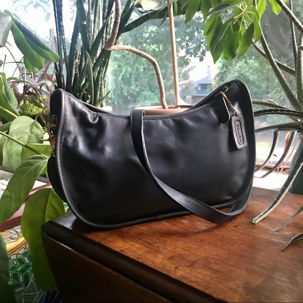 VTG Coach Crossbody in Blue - Picture 1 of 10